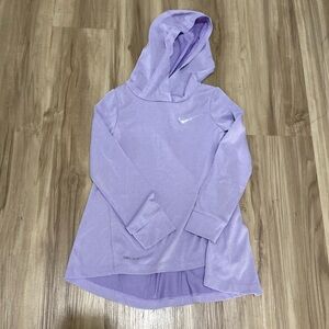 💜 Nike Girls 4T Long Sleeve Dri-Fit Top with Hood